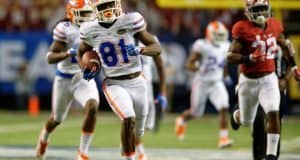 Florida Gators receiver Antonio Callaway returns a punt against Alabama 2015- 1280x852