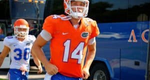 Florida Gators transfer quarterback Luke Del Rio arrives at spring practice- Florida Gators football- 1280x852
