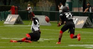 Breaking down the Under Armour All-American Game Florida Gators Defensive Back Commit Chauncey Gardner Defends Pass At Tuesday Practice of Under Armour All-American Game