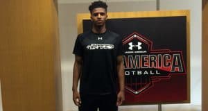 Florida Gators will get Fulton’s last official visit Kristian Fulton poses for Gator Country after checking in at the Under Armour All-American game- Florida Gators recruiting- 1280x832
