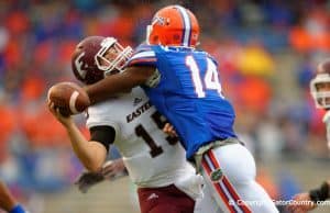 florida gators florida football the swamp eastern kentucky alex mccalister sack 1280x852