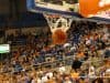 Ball Goes Through the Basket in Stephen C. O'Connell Center-Florida Gators Basketball