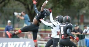 VIDEO: Florida Gators Recruits & Commits Showing Out During Under Armour Week Defensive Back Chauncey Gardner Tips Pass During Under Armour Practice