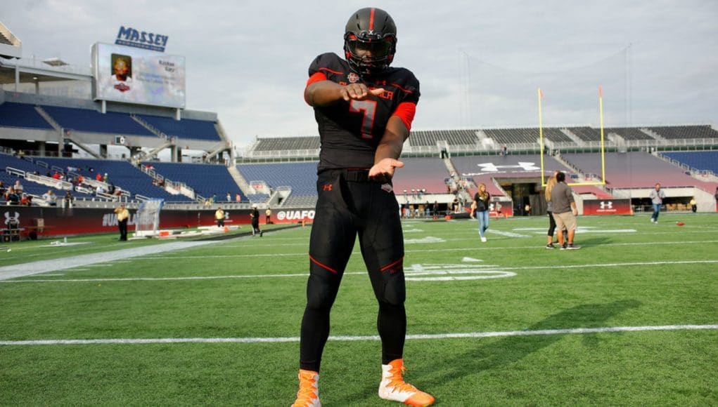 Florida Gators DE commit Antonneous Clayton at the Under Armour game- 1280x853