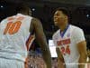 Florida Gators basketball Forwards Justin Leon and Dorian Finney-Smith Florida Gators Basketball