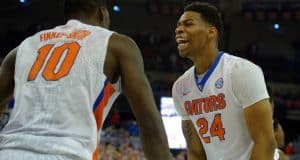 Florida Gators basketball Forwards Justin Leon and Dorian Finney-Smith Florida Gators Basketball