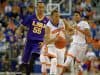 Florida Gators freshman guard KeVaughn Allen dribbles up the court in a win over the LSU Tigers- Florida Gators basketball- 1280x852