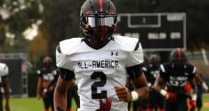 Tyrie Cleveland: Florida Gators Class of 2016 signee Florida Gators receiver target Tyrie Cleveland at Under Armour practice- 1280x850