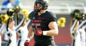 Florida Gators recruiting target Landon Dickerson at the Under Armour game- 1280x853