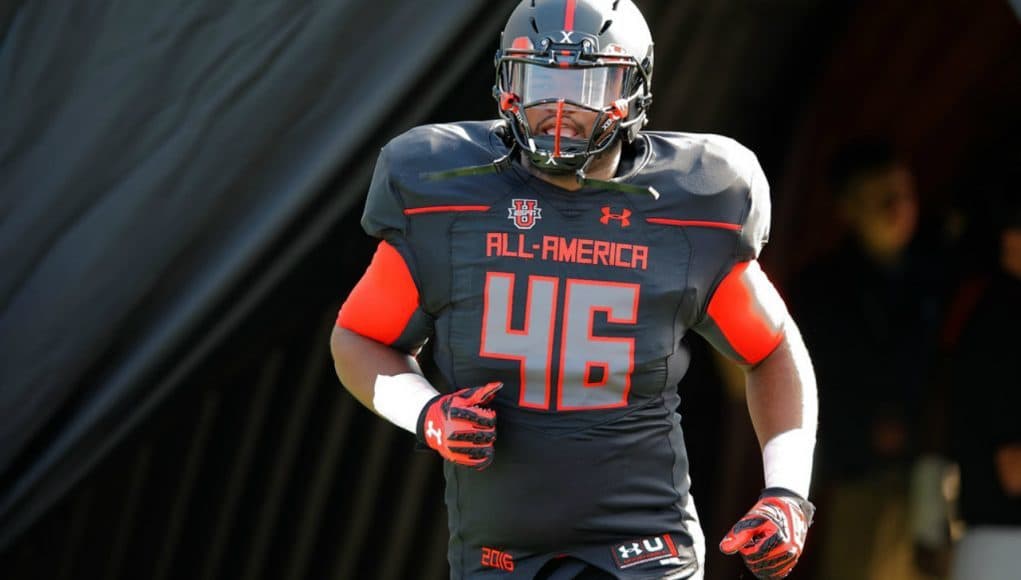 Florida Gators recruiting commit Shavar Manuel at the Under Armour game- 1280x853