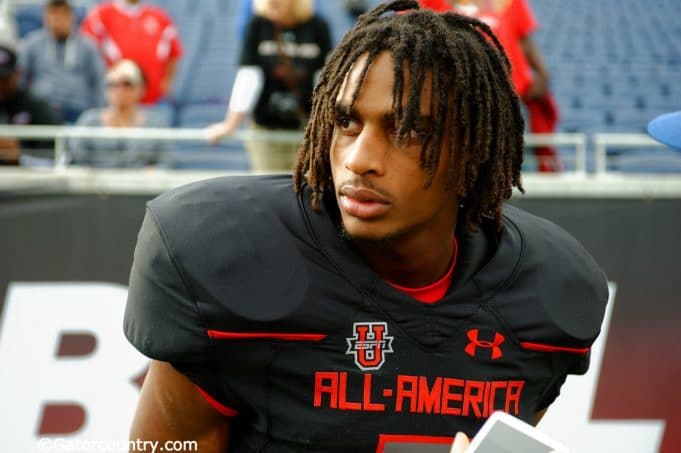 Florida Gators recruiting target Tyrie Cleveland after the 2016 Under Armour All-American game- Florida Gators recruiting- 1280x852