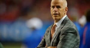 University of Florida Athletic Director Jeremy Foley watches the Florida Gators and Alabama Crimson Tide in the SEC Championship game - Florida Gators football - 1280x852