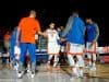Florida Gators guard Chris Chiozza is introduced before the Florida Gators basketball game against the LSU Tigers- Florida Gators basketball- 1280x852