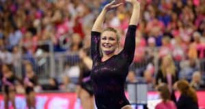 Florida Gators gymnastics meet against Arkansas. Bridget Sloan- 1280x853