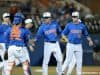 Florida Gators junior pitcher Frank Rubio celebrates the final out in an 8-4 win over Florida Gulf Coast University- Florida Gators baseball- 1280x852