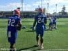 Florida Gators running back Mark Thompson goes through drills during his first official practice as a Gator- Florida Gators football- 1280x960