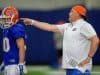 Florida Gators football coach Geoff Collins coaches at spring practice-1280x853