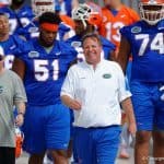 Florida Gators football coach Jim McElwain during spring 2016 practice- 1280x853