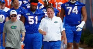Florida Gators football coach Jim McElwain during spring 2016 practice- 1280x853