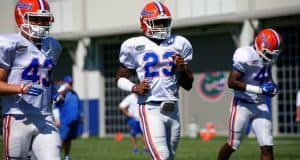 Florida Gators football player Chauncey Gardner during spring practice- 1280x855