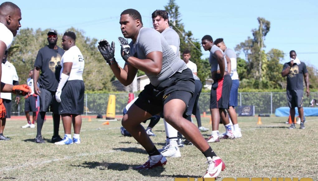 Florida Gators offensive line target Kai-Leon Herbert- 1280x853