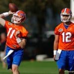 Florida Gators quarterbacks Kyle Trask and Austin Appleby- 1280x853