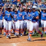 Florida Gators softball player Kayli Kvistad against Illinois State- 1280x1018
