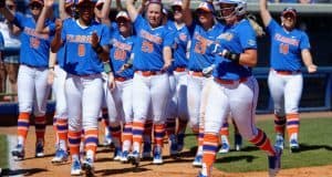 Florida Gators softball player Kayli Kvistad against Illinois State- 1280x1018