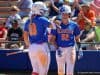 Florida Gators softball players Amanda Lorenz and Justine McLean- 1280x853