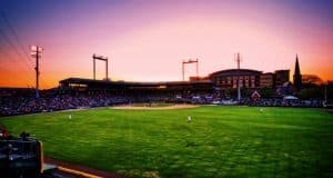 The Baseball Grounds of Jacksonville, host site for the Sunshine Showdown between the Florida Gators and Florida State Seminoles- Florida Gators baseball 1280x852