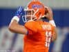 University of Florida graduate transfer quarterback Austin Appleby throws a pass during spring practice- Florida Gators football- 1280x852