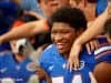 University of Florida offensive tackle Fred Johnson celebrates after the Florida Gators win over FAU in 2015- Florida Gators football- 1280x852