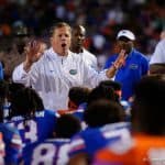 Florida Gators head coach Jim McElwain during the spring game 2016-1280x853