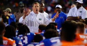 Florida Gators head coach Jim McElwain during the spring game 2016-1280x853