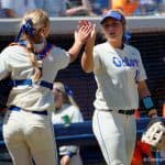 Florida Gators softball players Aubree Munro and Taylore Fuller- 1280x853