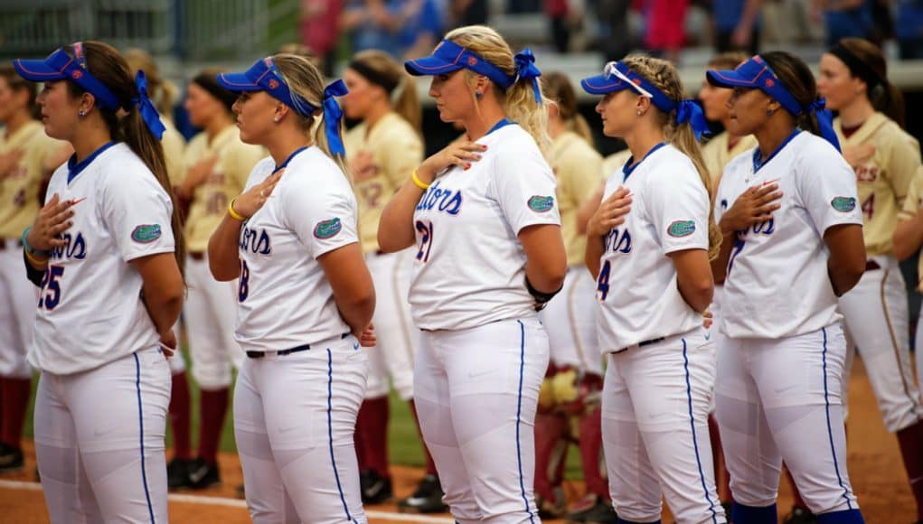 Florida Gators softball team before the FSU game- 1280x855