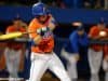 University of Florida catcher JJ Schwarz takes a swing during a win over Florida State at McKethan Stadium- Florida Gators baseball- 1280x852