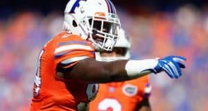 University of Florida defensive end Bryan Cox Jr. in a 9-7 win over Vanderbilt on 11-7-15-Florida Gators football- 1280x852