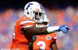University of Florida defensive end Bryan Cox Jr. in a 9-7 win over Vanderbilt on 11-7-15-Florida Gators football- 1280x852