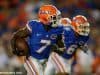 University of Florida junior cornerback Duke Dawson returns an interception for a touchdown in the Orange and Blue Debut on Friday, April 8, 2016- Florida Gators football- 1280x852
