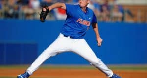 University of Florida pitcher A.J. Puk delivers against FGCU in his first start of the 2016 season- Florida Gators baseball- 1280x852