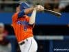 University of Florida shortstop Dalton Guthrie takes a swing against Florida State at McKethan Stadium in 2016- Florida Gators baseball- 1280x852