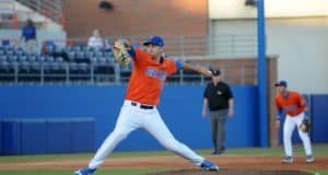University of Florida sophomore Scott Moss picked up his first career win over Jacksonville University- Florida Gators baseball- 1280x850