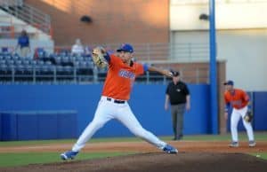 University of Florida sophomore Scott Moss picked up his first career win over Jacksonville University- Florida Gators baseball- 1280x850