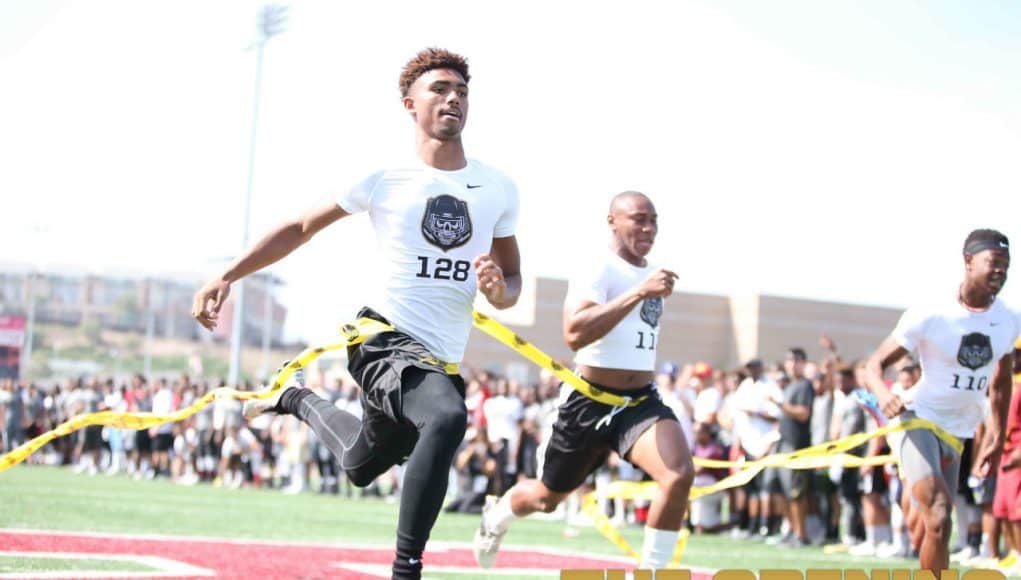 Florida Gators recruiting target Elijah Blades at the Opening regional- 1280x853