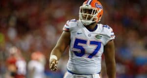 University of Florida defensive tackle Caleb Brantley during the 2015 SEC Championship Game- Florida Gators football- 1280x852