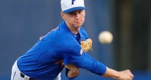 University of Florida pitcher Brady Singer makes his career debut against Florida Gulf Coast University- Florida Gators baseball- 1280x852