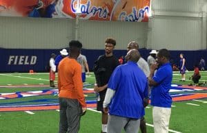 DB Elijah Blades at Florida Gators football camp- 1280x1280