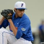 Florida Gators baseball pitcher Alex Faedo pitches against Georgia Tech- 1280x854