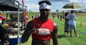 Florida Gators recruiting target Kary Vincent at the IMG 7-on-7 tournament- 1280x960